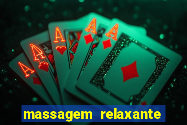 massagem relaxante em betim